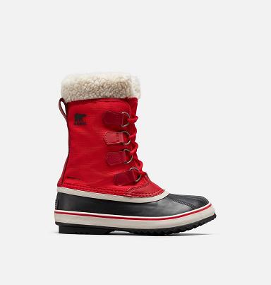 Sorel Explorer Womens Boots Red - Snow Boots NZ8069213
